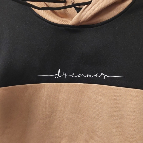 🤑5/$25 SHEIN Dreamer Colorblock Hoodie - Picture 3 of 7